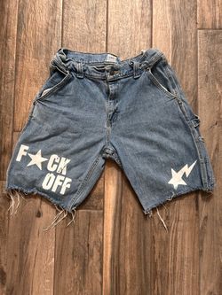 “F*CK OFF” Jorts