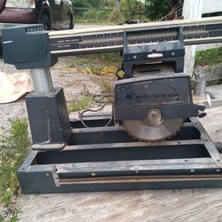 Montgomery Ward Power Kraft 10" Radial Saw