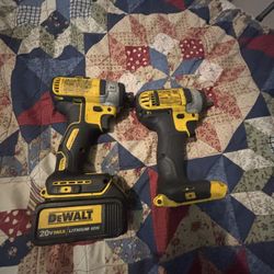 Dewalt Impact driver And Drill Set