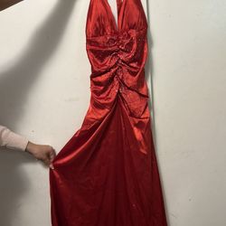 Red Formal Dress-Small 