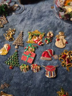 Christmas pins