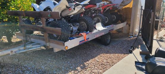 Atv  Flat Trailer