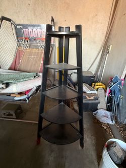 5 tier corner shelf