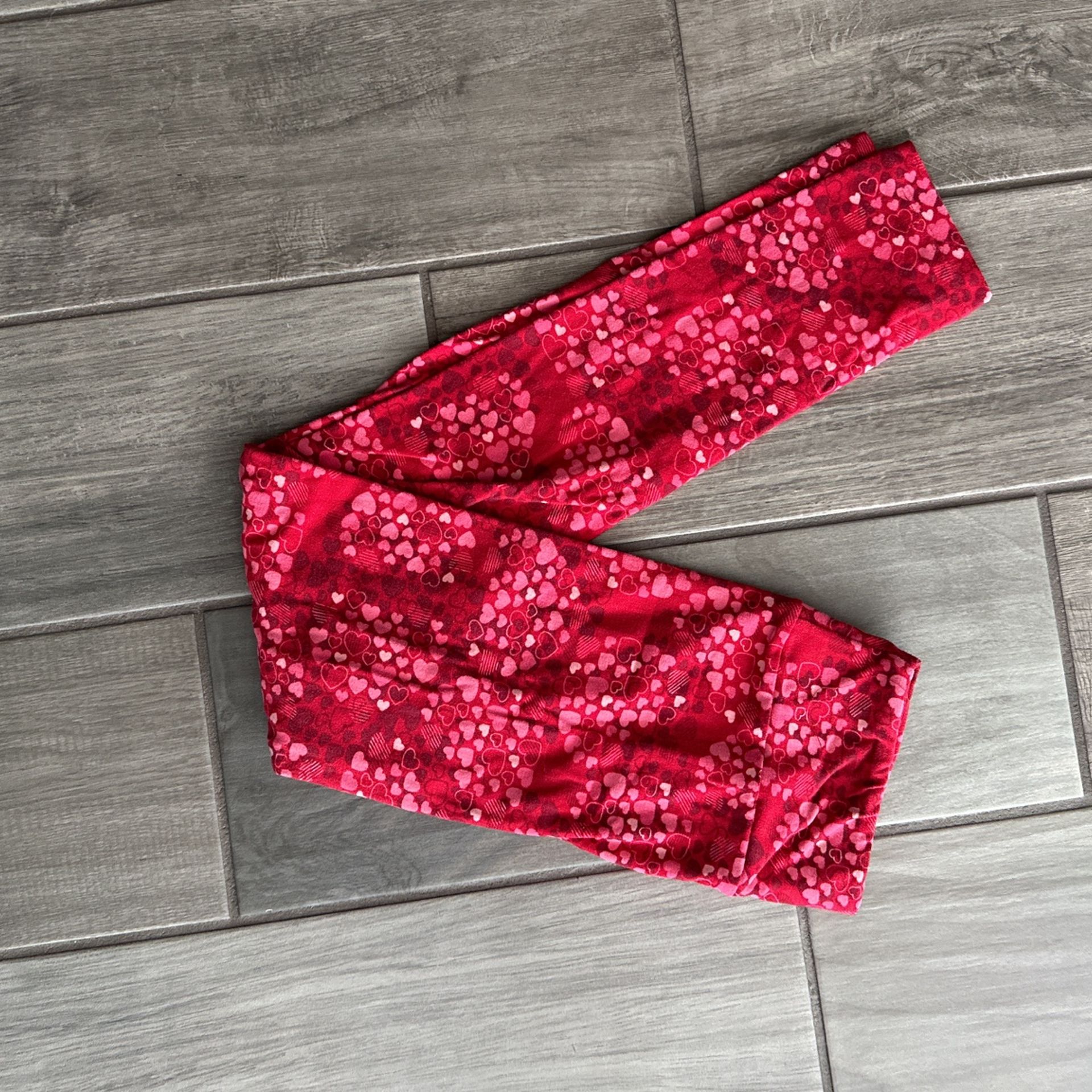 Lularoe OS Valentine Leggings