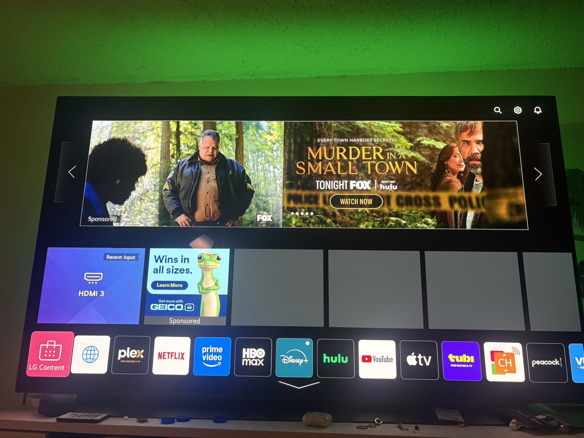 LG CX 55 inch Class 4K Smart OLED TV w/ AI ThinQ® (54.6" Diag)