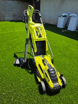 Ryobi lawn mower, ryobi trimmer edge trim kit