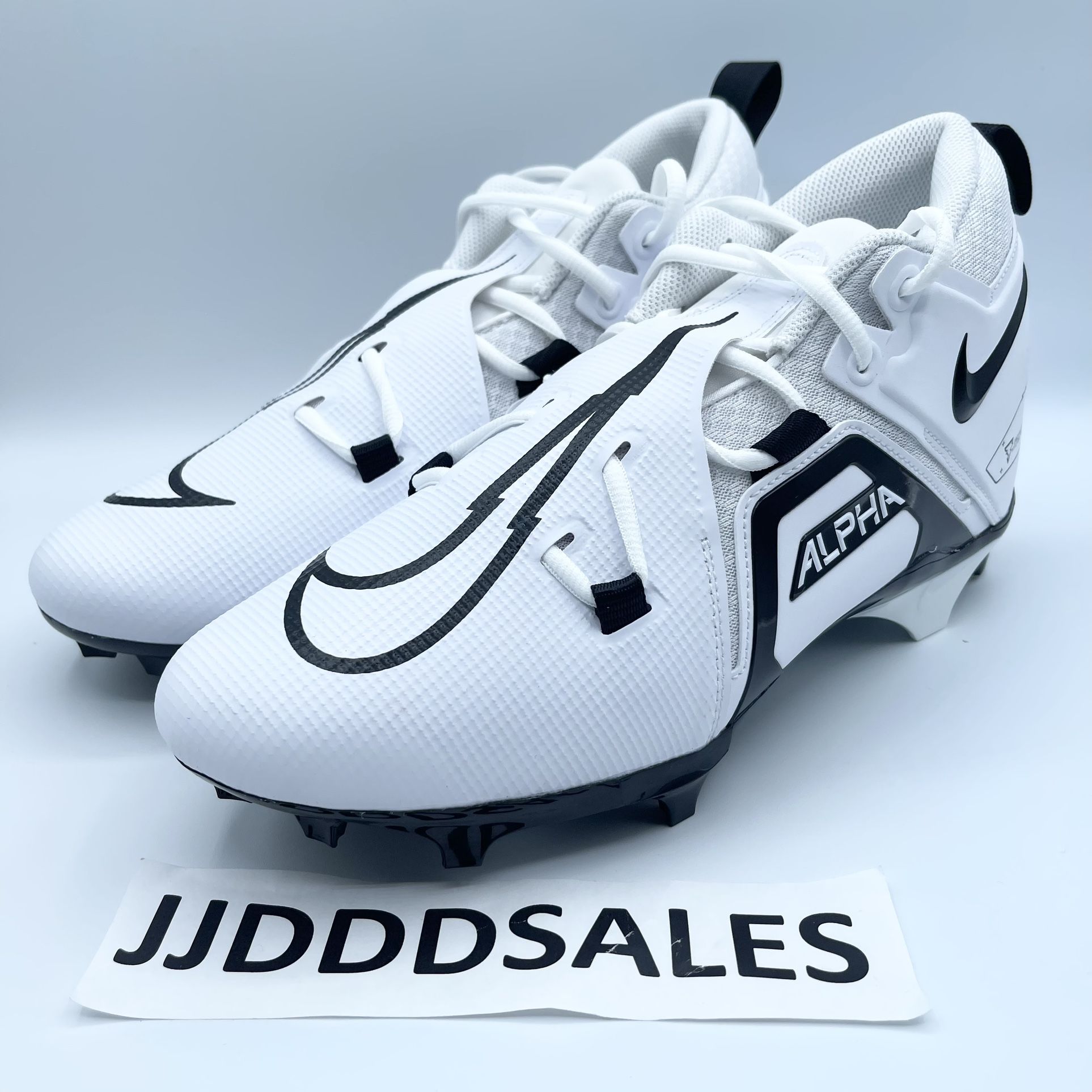 Nike Alpha Menace Pro Panda White Football Cleats CT6649 100