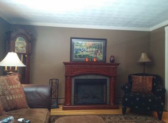 Electric Fireplace w/Heater