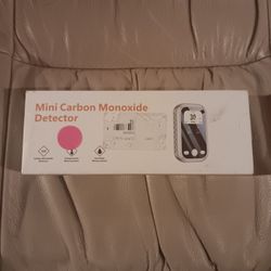 Portable Carbon Monoxide Detector, Travel Mini Air Quality Monitor, Rechargeable
