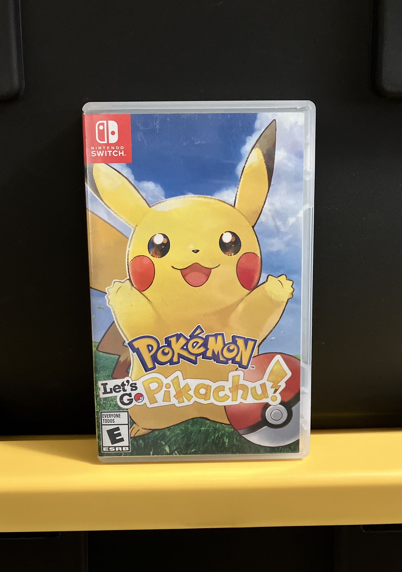 Pokemon Let’s Go Pikachu for Nintendo Switch video game system console Lets pika Pikachu! Complete