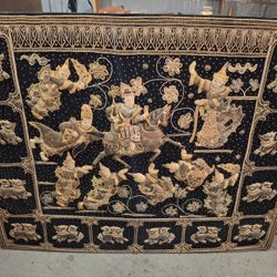 Large 1940's Burmese Kalaga Tapestry 