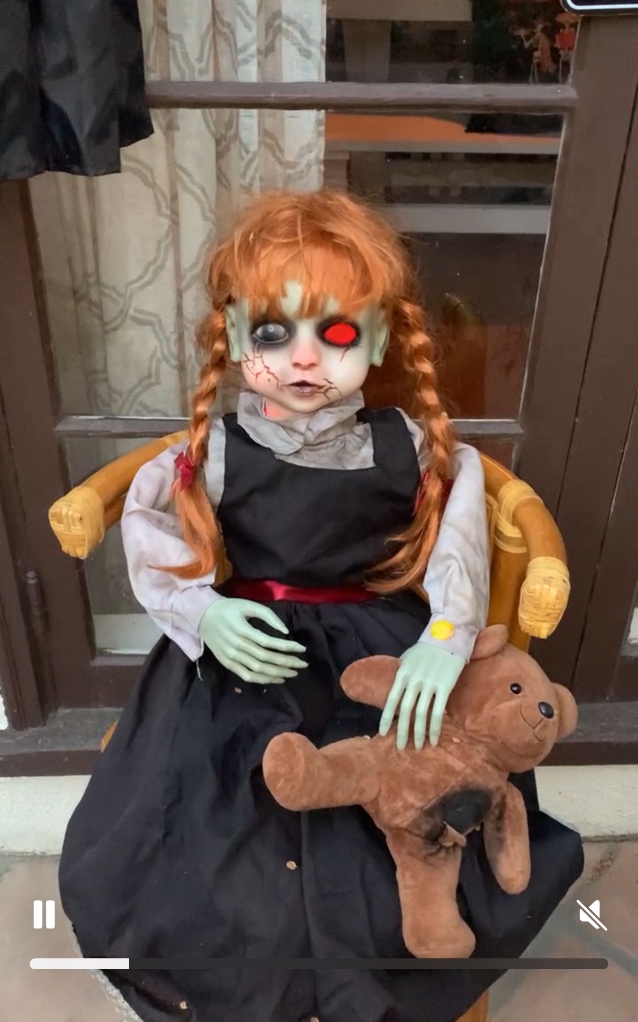 Halloween Animatronic Doll - Creepy 🤡