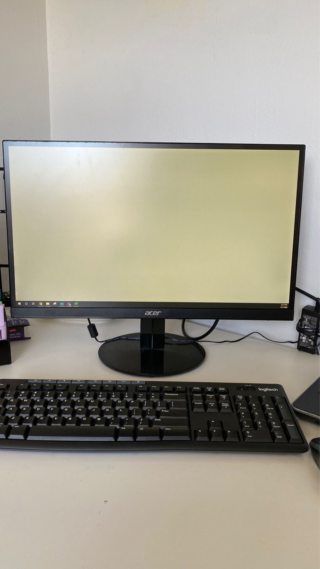 20 Inch Acer Monitor w/keyboard and mouse