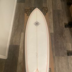Jim Ellington 5 6 Classic Retro Fish Surfboard for Sale in Solana