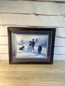 Winter Friends Robert Duncan Snow Art