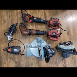 Power Tools , Saws, Sander , Etc .. 
