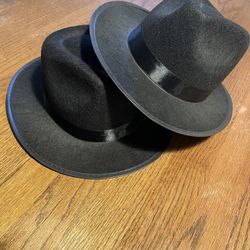 Black fedora Hat