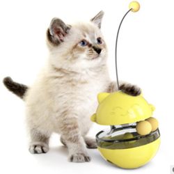 Cat Toy with Ball & Feeder. Brand New 