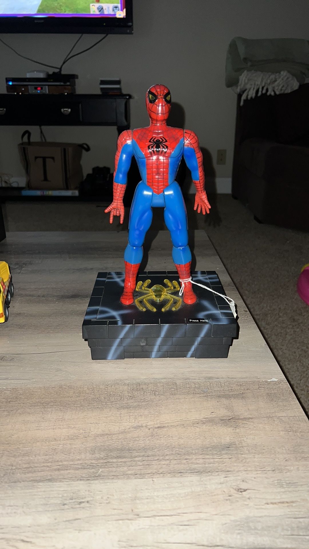 Spider-man Talking Animatronic Action Bank Marvel Comic-Con sound