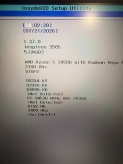 Dell Inspiron 3505 touchscreen virtual dj