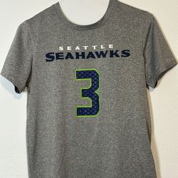 NFL SEATTLE Seahawks 3 Jersey Wilson Youth M Gray
