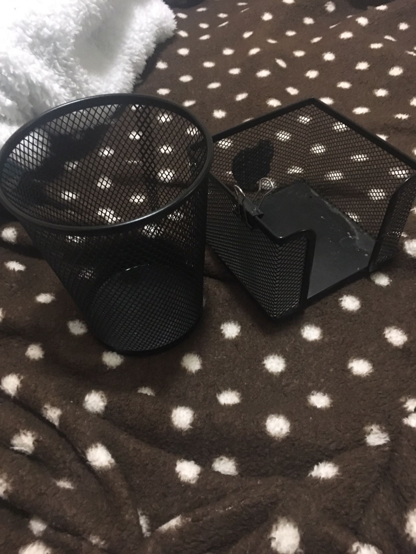 Black Desk organizer