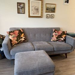 Couch & Ottoman- 1 Year Old! 