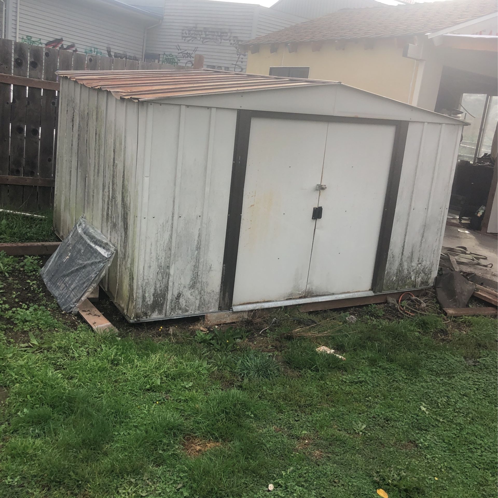 Sheet Metal Shed