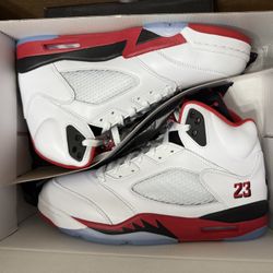 2025 Jordan 5 Fire Red