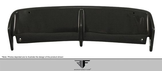 Blemished 2010-2013 Porsche Panamera Carbon AF-1 Wide Body Rear Add-Ons with Rear Diffuser ( CFP ) - 3 Piece (S)