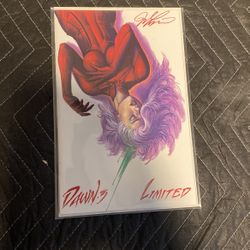 Dawn 3 NM or Higher Comic Book Limited Signed Linsner With COA