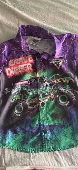 Monster jam grave digger shirt