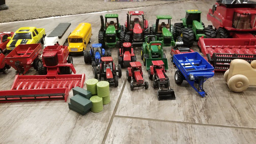Toy tractors