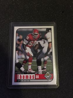 Chiefs football card