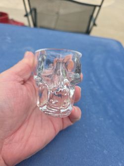 Jose Cuervo Skull Shotglasses