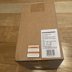 New - Powerworks 20V Cordless Drill Impact Driver Combo Power Tool Kit - 3 Available