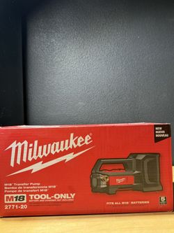 milwaukee water transfer pump