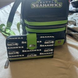 Seahawks, Backpack And Wallet