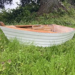 Wooden Row Boat