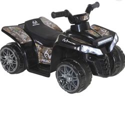 Camo 6V Realtree Quad, Battery Powered Ride-on ATV 4-wheeler , Ages 18m-3yrs