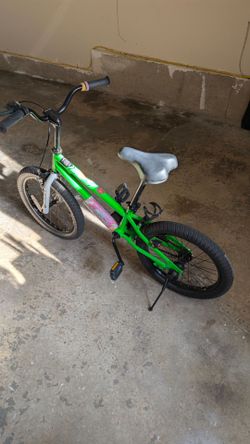 Green BMX 18" Kids Bike