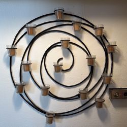 Candle wall decor