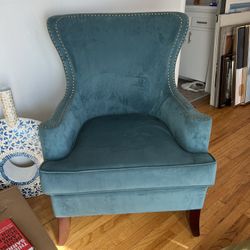 World Market Wingback Chair Like New 