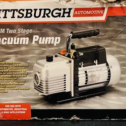 Pittsburgh 3CFM Two Stage Vacuum 
