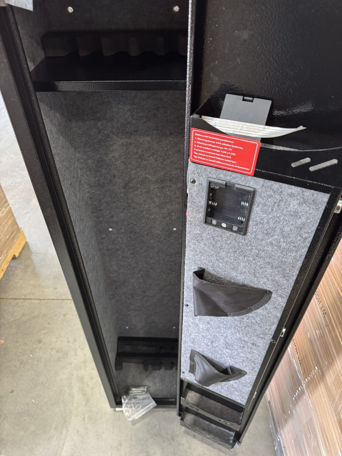 New Electronic lock Gun safe with keys and digital codes .