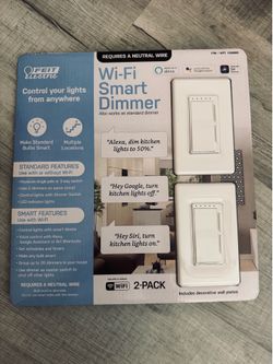 Feit Electric Wi-Fi Smart Dimmer 2-Pack