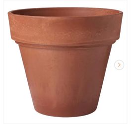 Traditional 21-1/2 in. x 20 in. Terra Cotta PSW Pot
