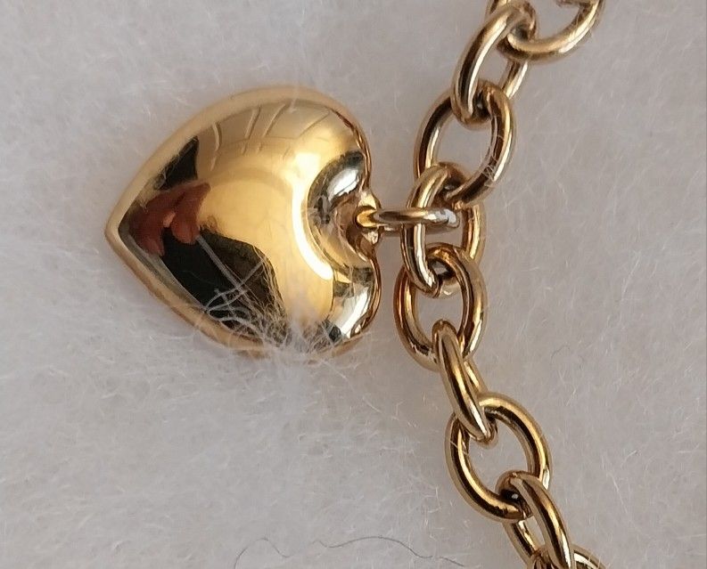 Bracelet Stainless Steel Yellow For Women..w