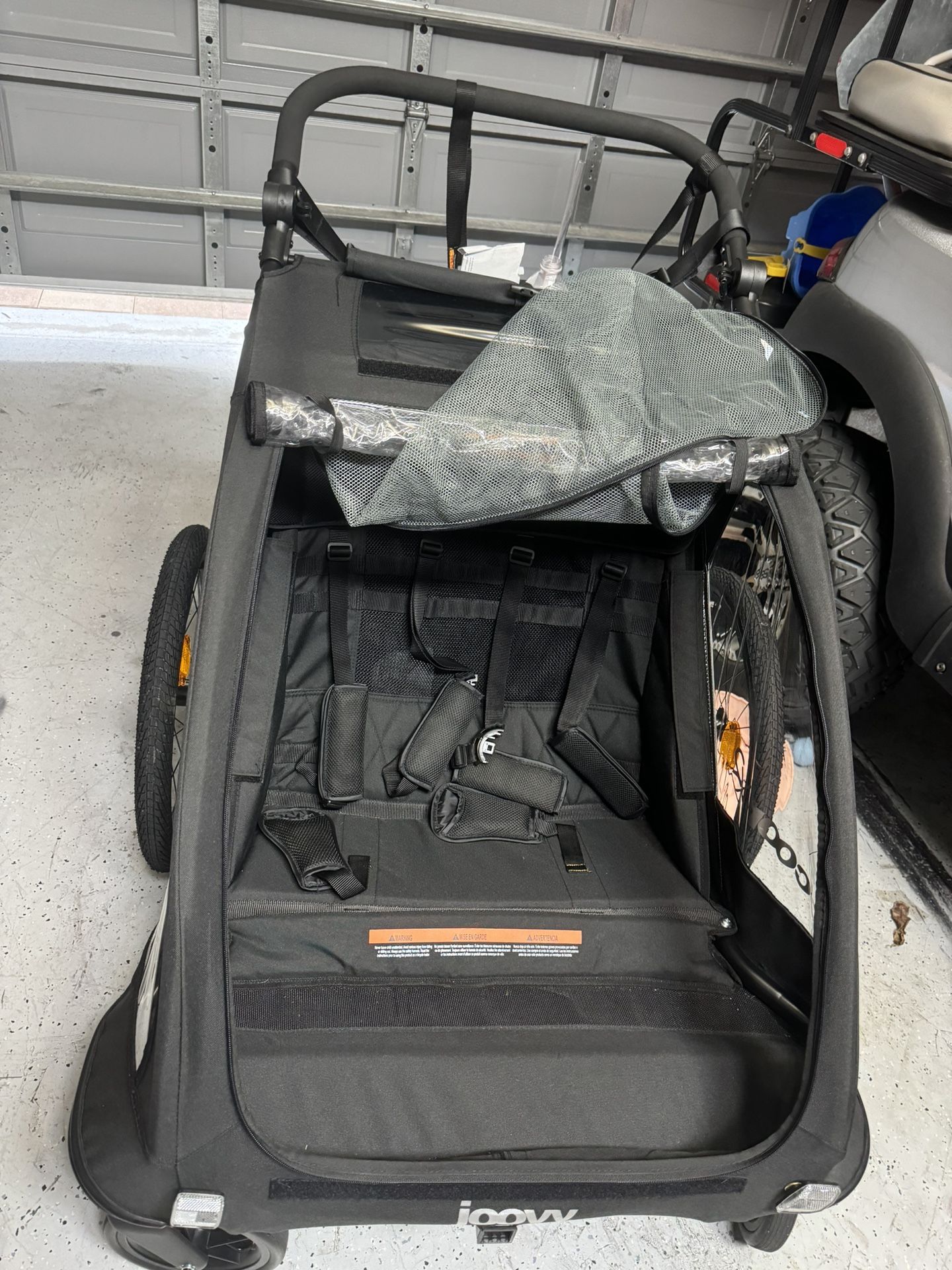 Joovy Cocoon X2 Double Stroller/bike Trailer