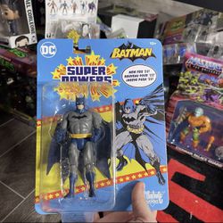 DC COMICS BATMAN SUPER POWERS  5" RETRO ACTION FIGURE MCFARLANE TOYS NEW FOR '22